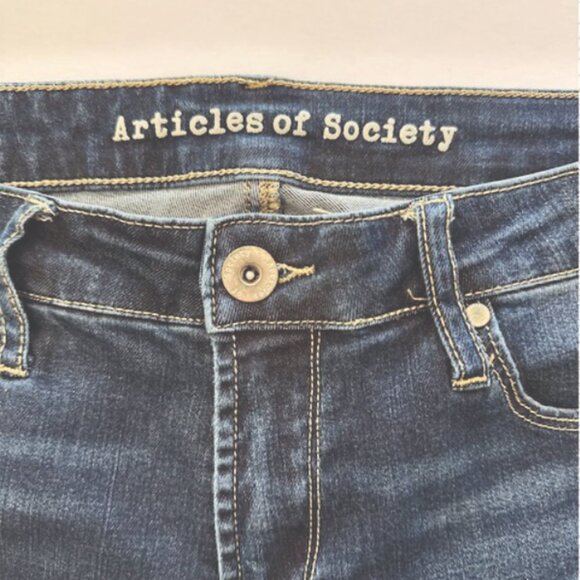 Articles of Society Mid-Rise, size 28 distressed jeans - Picture 2 of 6